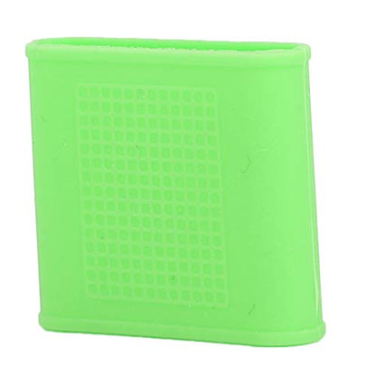 Finger Sleeves, 8pcs Finger Protector Silicone Finger Tube Golf Gloves Golf Finger Protector Tape Anti Slip Elasticity Golfer Swing Grip Golf Finger Band Cover Sets (Green) - color: Green