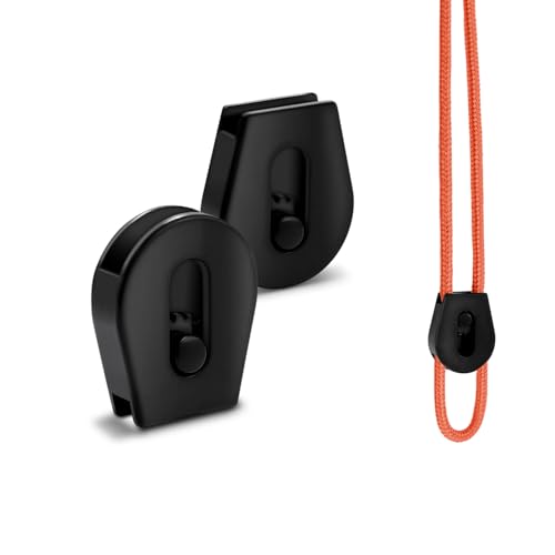 12 PCS Plastic Wheeled Cord Locks for Drawstring,Bungee E Collar Strap Lock Replacment Shoelace Wheel Cord Lock Stopper Backpack Sweatpant Supboard Strap Adjustments - color: Small Size 12pcs