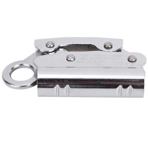 6KN Alloy Steel Climbing Anti Fall Self Locking Equipment, High Load Bearing, Reverse Grip Blocking Tooth Design, for Aerial Working, Maintenance, Construction, Pwshymizvpgawoqh6