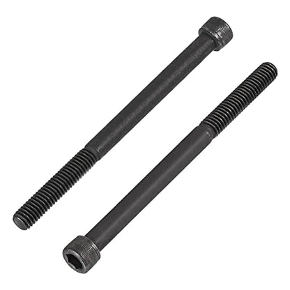 uxcell 3/8-16x5" Hex Socket Head Cap Screw Bolts 12.9 Grade Alloy Steel 5pcs - size: 3/8x5"