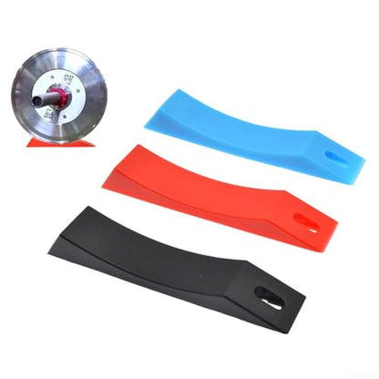 Silicone Deadlift Wedge Blocks for Weight Lifting Anti-Slip Barbell Plate Loading Ramp for Powerlifting and Strength Training Easy Plate Change Accessory(Black) - size: Black