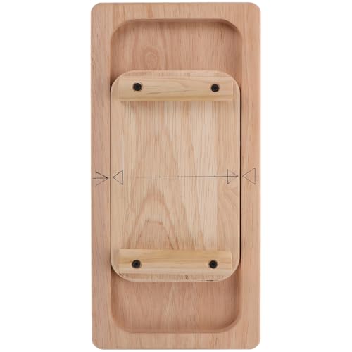 Finger Strength Trainer and Grip Strengthener Board, Wooden Hand Exerciser for Finger and Wrist Strength Training, Forearm Strengthener for Rock Climbing and Tug of War Training