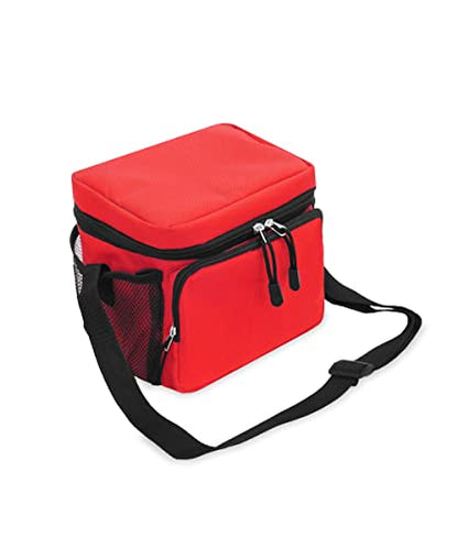 Everest Cooler Lunch Bag, Red, One Size - color: Red