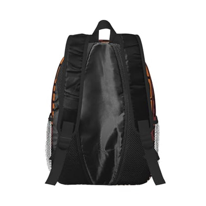 African Tribes Laptop Backpack African Art Backpack Bag With Adjustable Shoulder Straps - color: African Tribe _I1000