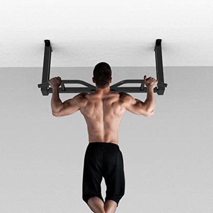 Wall Mounted Pull Up Bar,Ceiling Beam Mounted Heavy Duty Gym Horizontal Bar,Height Adjustable,Maximum Load 300kg，Style 2 - color: Style 2