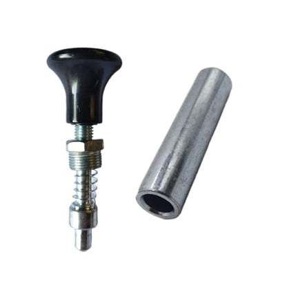 Weight Stack Pin, Weight Loading Pin, Portable Selector Pin Replacement Gym Equipment Accessories Weight Machine Pin - color: Black