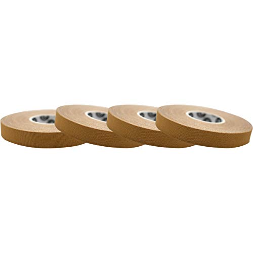 Monkey Tape 4-Pack (0.4” x 15yds, Tan) Premium Jiu Jitsu Sports Athletic Finger Tape - for BJJ, Grappling, MMA, & Judo - color: Tan, size: 0.4 Inch (Pack of 4)
