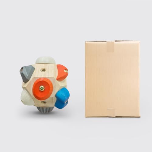 Climbing Ball 11x11cm Handmade 3D Training Hold for Hand Gripping Strength Finger Precision DIY Wall