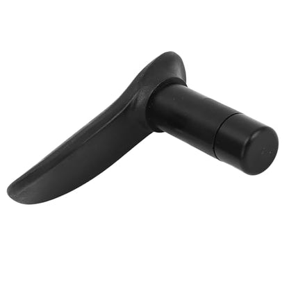 Pilipane Manual Trigger Point Massage Tool Ergonomic Stress Relief Portable Thumb Massager for Body Deep Tissue Massage Neck Back Legs Pain Relief Rubber Metal (Flat Head) - size: Flat Head, style: Flat Head