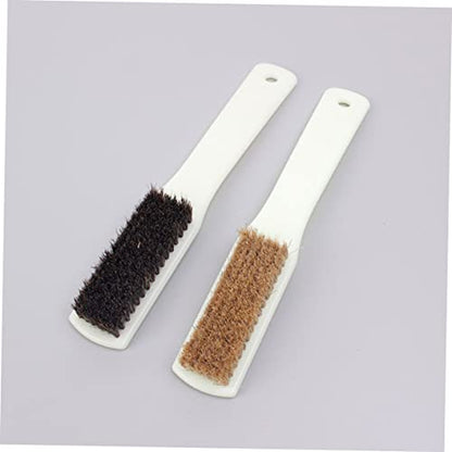 Veemoon 2pcs Walnut Stone Cleaning Brush Boars Hair Climbing Brush for Bouldering