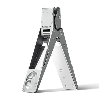 MR.GREEN Innovative Folding Nail Clippers Collapsible Nail Cutters Stainless Steel Nail Scissors Portable Travel Manicure Tools