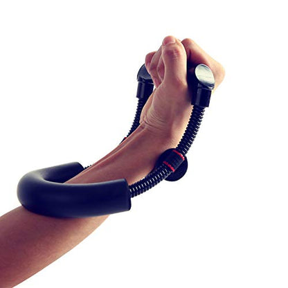 Sportneer Forearm Strengthener Wrist Exerciser with Adjustable Tension | Improving Strength Forearm Wrist- Hand Developer Arm Grip Workout Strength Trainer Home Gym Workout for Starter and Pro - style: Tension: 7kg/15.5 lbs - Length: 10.1"