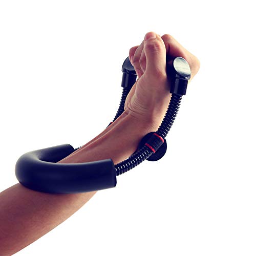 Sportneer Forearm Strengthener Wrist Exerciser with Adjustable Tension | Improving Strength Forearm Wrist- Hand Developer Arm Grip Workout Strength Trainer Home Gym Workout for Starter and Pro - style: Tension: 7kg/15.5 lbs - Length: 10.1"