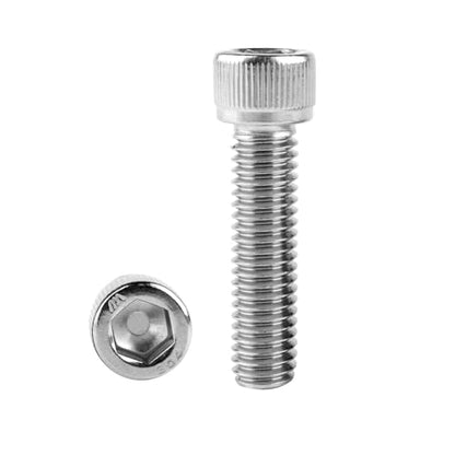 1/4-20 x 2 Socket Head Cap Screws Allen Hex Bolts, 304 Stainless Steel 18-8, UNC Fully Machine Thread, 25Pcs Silver - color: Silver, size: 1/4-20 x 2" (25PCS)