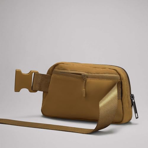 YOSHUYUKI Cross Body Fanny Packs for Women Men Fashion Waist Bag Pouch Nylon Small Travel Crossbody Bags Mini Purse Everywhere Belt Bag Bum Bag with Adjustable Strap for Workout Running Hiking Caramel - color: Caramel