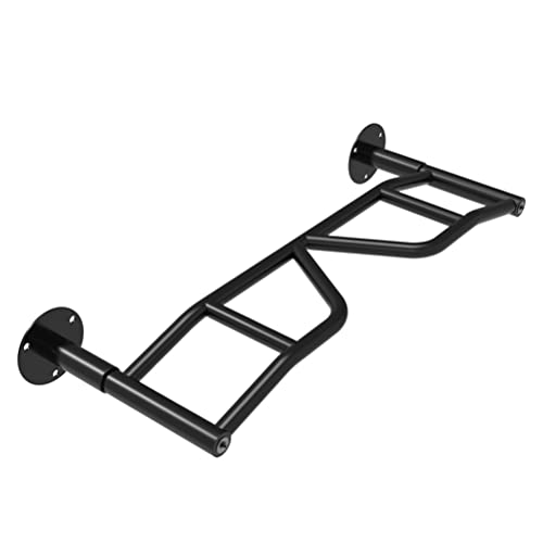 Wall-mounted Pull Up Bar, Steel Horizontal Bar, Adjustable Distance Wall Climbing Frame Pull-up Bar, Load 300KG