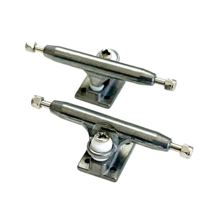 Fingerboard Trucks 1 Piece V3 Fingerplate Bracket Set, Reverse Kingpin, 29mm, 32mm, 34mm, 36mm(34mm Polished) - color: 34mm Polished