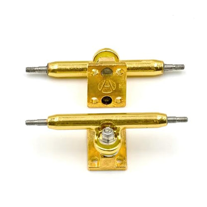 A1 Pro Fingerboard Trucks 36mm 34mm 32mm with New Base and Pivot Cup (34mm Gold) - color: 34mm Gold