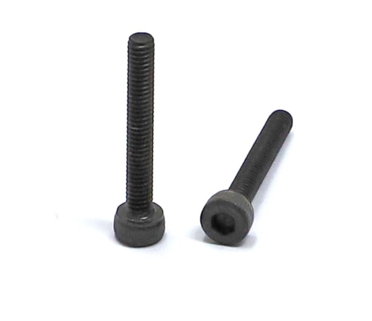 iexcell 100 Pcs M2.5 x 18mm Thread Pitch 0.45 mm Alloy Steel 12.9 Grade Hex Socket Head Cap Screws Bolts Kit, Black Oxide Finish - size: M2.5 x 18mm