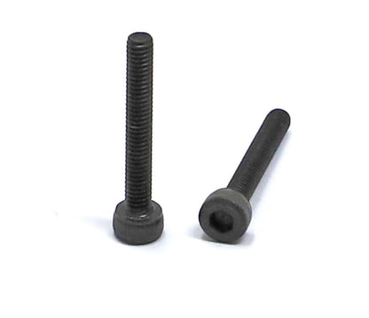 iexcell 100 Pcs M2.5 x 18mm Thread Pitch 0.45 mm Alloy Steel 12.9 Grade Hex Socket Head Cap Screws Bolts Kit, Black Oxide Finish - size: M2.5 x 18mm