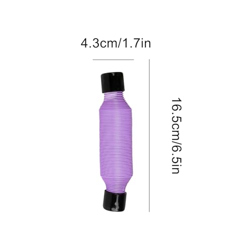 Grip Exerciser Spring Hand Exerciser | Finger Spring Grip Trainer for Home Gym Office Athletic Practice Workout Climbing - color: Violet