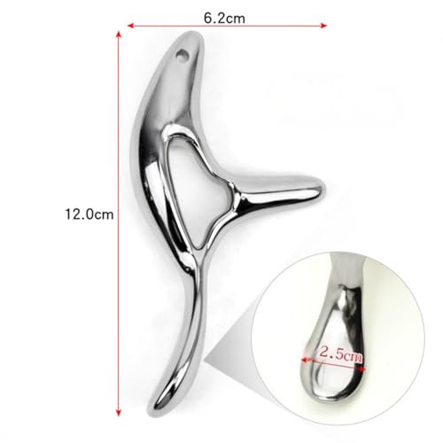 Trigger Point Acupressure Reflexology Massage Tool, Deep Tissue Massage for Full Body RelaxingBody Gua Sha Tool, Thumb Saver Tool, Fascia Blaster
