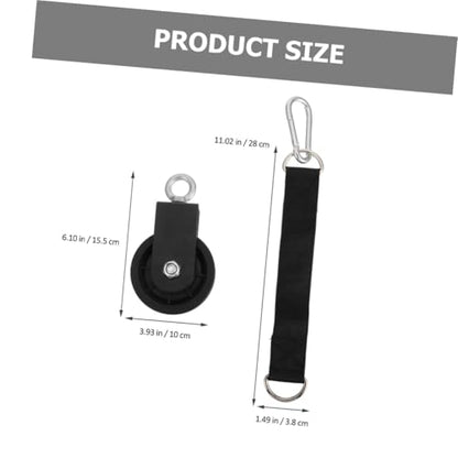 ULTECHNOVO DIY Home Gym High Drop Down Kit Pulley Cable System Silent Traction Pulley Heavy Duty