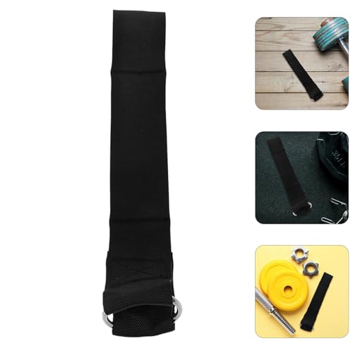 SUPVOX Heavy Duty Weight Plate Loading Strap for Dumbbell and Barbell Training Fitness Belt for Weightlifting Design for Secure Weight Support