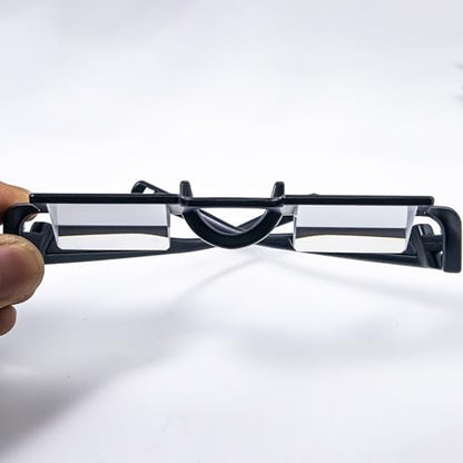 Belay Glasses for Rock Climbing, 90 Degree Upward Prism Glasses for Outdoor Climbing Light Weight Climbing Belay Glasses Prevent Neck Fatigue for Rock Climbers
