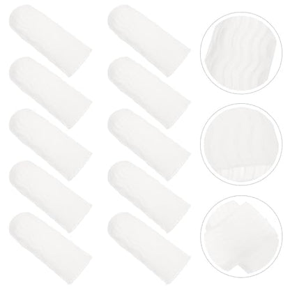 10 Pcs Silicone Finger Protectors Anti-wear Finger Sleeves Joint Protection Portable for First Aid and Daily Use