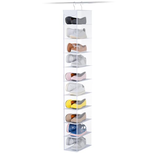 Whitmor 10 Section Hanging Shoe Shelf