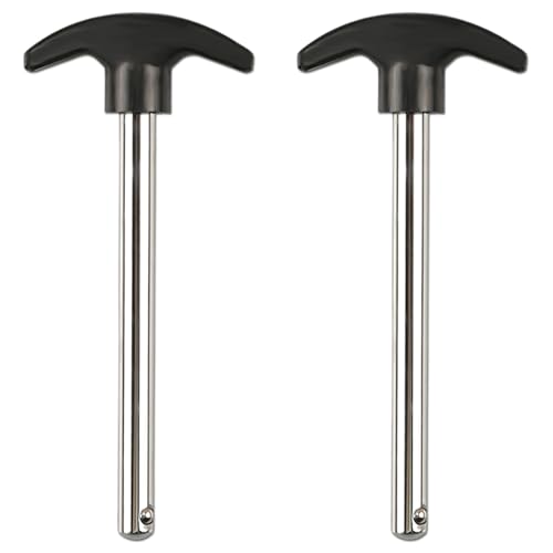 2 Pcs Weight Stack Pin 3/8 Inch Heavy Duty Gym Pins for Weight Lifting Stack Exercise Machine Locking Space Replacement Universal
