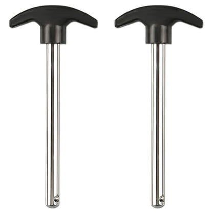 2 Pcs Weight Stack Pin 3/8 Inch Heavy Duty Gym Pins for Weight Lifting Stack Exercise Machine Locking Space Replacement Universal