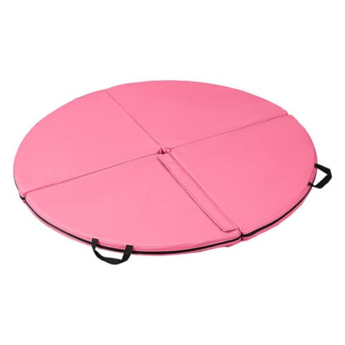 Round Pole Dance Mat, Folding Versatile Lightweight Pole Padding Crash Pad, Suitable for Beginners Fitness Gymnastics Striptease Safety Mat - size: 200*3cm/78.7*1.2in