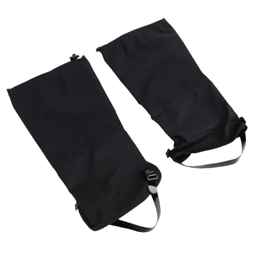 Acouto Mens Outdoor Boot Gaiters – Rainproof Breathable -Snow -Sand Leg Gaiters with TPU Strap for Hiking Skiing Snowshoeing and Gardening – Lightweight 600D Oxford + Taslan Fabric