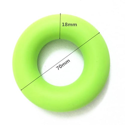 Garneck 3pcs Hand Grip Trainer Set Silicone Finger Forearm Wrist Exercisers 30, 40, 50 Pounds Resistance for Strength Training and Improving Malleability Anytime and Anywhere