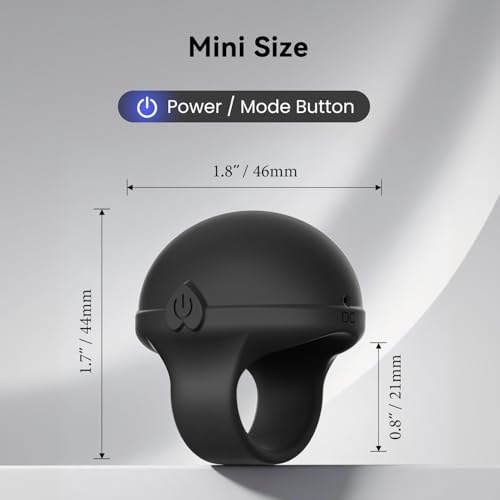 Portable Finger Massage Ball, Waterproof Rechargeable Mini Multifunctional Massage Tool (Black)