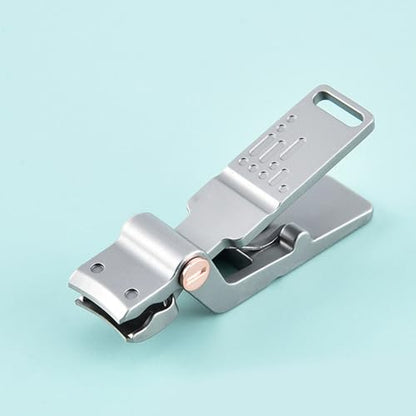 Fingernail Clipper, Portable Stainless Steel Nail Clipper Large Open Nail Cutter Keychain Fingernail Toenails Care for Traveling (Pink) - color: Pink