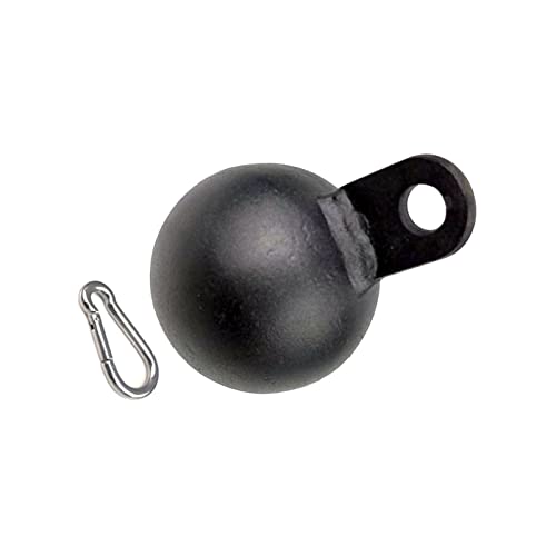 Pinch Block with Carabiner Steel Hand Grip Strengthener for Fitness Training Forearm Bouldering Rock Climbing