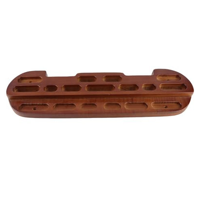 Naroote Wooden Hangboard, Climbing Fingerboard for Grip Strengthening & Pull Up Training, Various Lengths & Depths of Finger Holds for Comfort & Safety