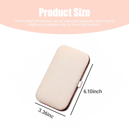 Grooming Kit Home and Travel-Manicure Set 7, Nail Clipper Set, Portable Nail Kit, Travel Nails Kits(Rose Gold) - color: Rose Gold, size: 7 Piece Set