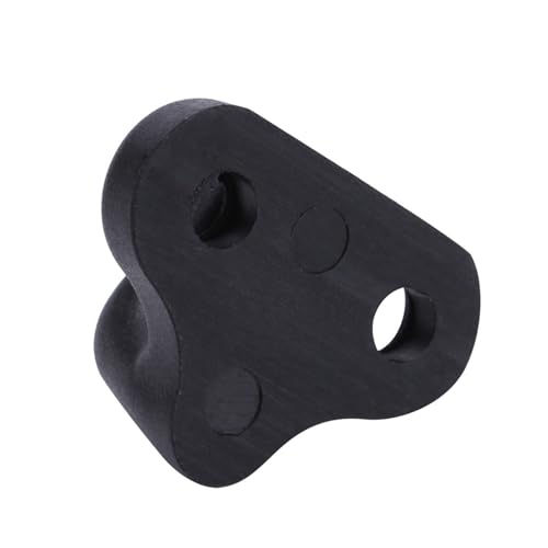 4 Black Double Hole Lashing Hooks for Kayak Canoe Boat with Stainless Steel Screws Boating Accessories Marine Gear Kayak Hardware