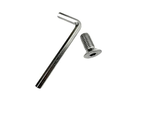 Shenmoyl Hollow Bolt and Hex Key for Floor Lamp - size: Hollow Bolt + Hex Key