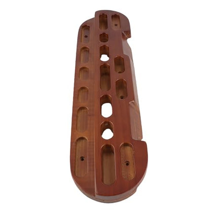 RiToEasysports Wooden Climbing Hangboard, Multiple Finger Hold Depths and Lengths Fingerboard for Home Gym Training, Rock Climbing Strength Building for Beginners and Athletes