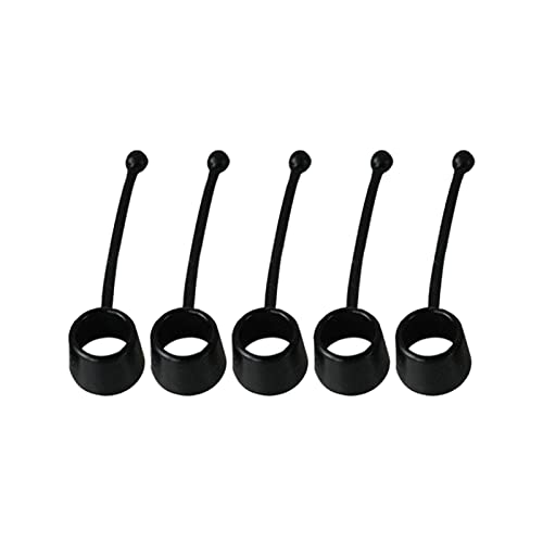 Elastic Silicone Finger Strengthener, 5 Hand Exerciser, Recovery Physical Equipment Workout Extension, Hand Grip Trainer Strength Stretching Rehabilitation - size: 60 lbs 5 finger cots