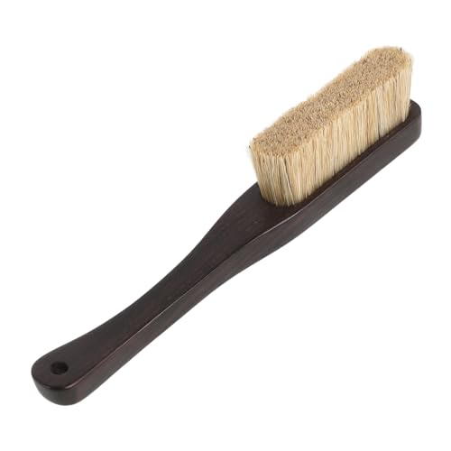 Toyvian Portable Outdoor Climbing Brush with Wooden Handle and Boar Hair Bristles for Efficient Chalk and Dirt Removal Suitable for Rock Climbing Holds and All-Season Use