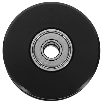 Gym Cable Pulley System Heavy-Duty Aluminum Pulley Wheel U-Groove Double Bearing Silent for Fitness Equipment