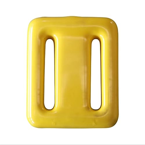 Dive Weights for Scuba Diving Weight Belt(1lb-4.4lb / 0.5kg-2kg),Vinyl Scuba Weights, Coated Dive Weights,Coated Lead Diving Weights, Dive Belt Weights for Freediving, Spearfishing - color: Yellow, size: 2.2lb / 1kg
