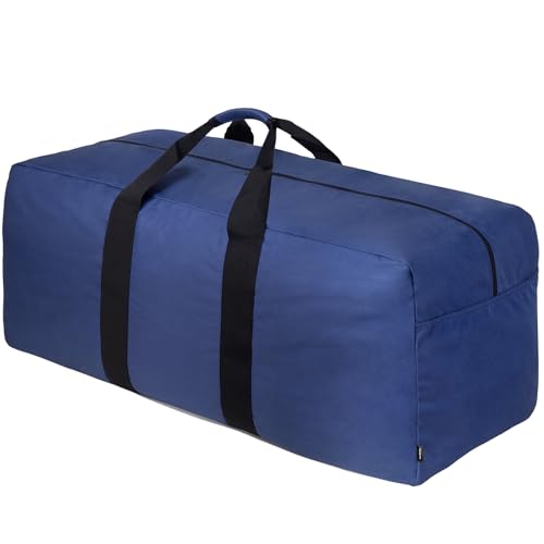Vorspack Extra Large Duffle Bag for Travel - 200L Duffel Bag for Men Gear Bag for Storage Foldable Weekender Bag for Overnight Camping - Blue - color: Blue, size: 200 l