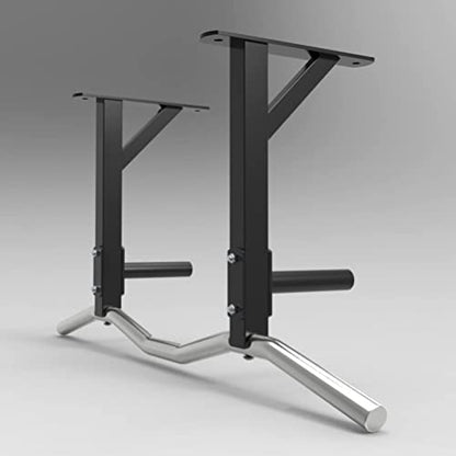 Pull Up Bar Wall Mounted Chin Up Bar, Ceiling Steel Fitness Horizontal Bar, Home Gym Strength Training Bar, Load 660 LBS